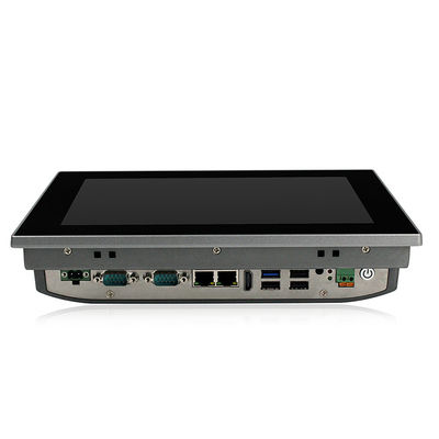 Ip65 J1900 쿼드 코어 리눅스는 패널 Pc 터치 패널 이중화 랜을 끼워 넣었습니다
