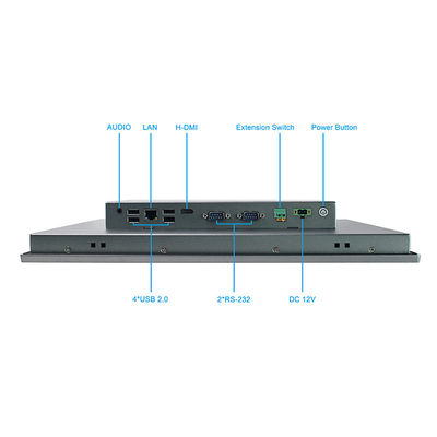 안드로이드 17 인치 Ip66 열린 프레임 패널 Pc 다중 터치 EMMC 8G