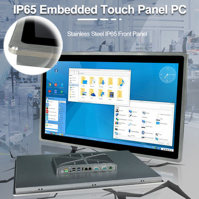 I7 8565U 10 포인트 PCAP 산업적 터치 패널 PC 울퉁불퉁한 8번째 세대 인텔 코어