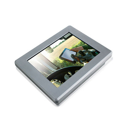 가득 찬 GPIO 8 인치 리눅스 산업적 터치 패널 PC IP66은 차량을 위해 저항력이 있는 밀봉했습니다