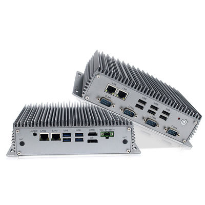 울퉁불퉁한 인더스트리얼은 팬없이 PCs 핵심 I3 Windows10 내장된 산업용 컴퓨터를 권투합니다