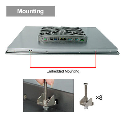 PCAP 산업적 패널 마운트 Pc