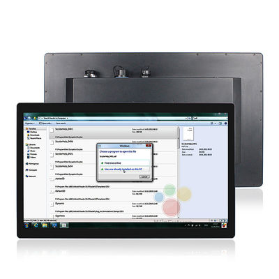 24&quot; IP69K Pcap 방수 터치스크린 PC 팬리스 VGA(GbE LAN 포함)