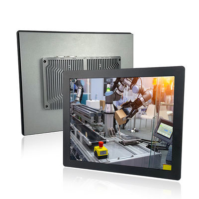 55W 의료 패널 PC 1280x1024 I7 8565U 팬리스 패널 PC 방수