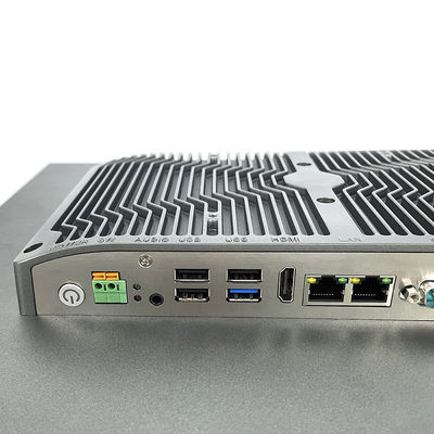 55W 의료 패널 PC 1280x1024 I7 8565U 팬리스 패널 PC 방수