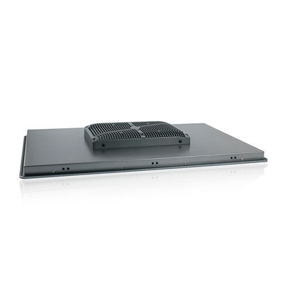 IP65 방수 AiO 정전식 터치 PC 24인치 J1900 쿼드 코어 VESA