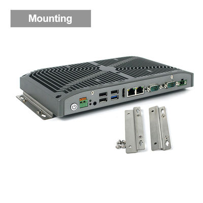 HDMI 팬리스 견고한 임베디드 컴퓨터 DC9V CPU I5-8265U 25W