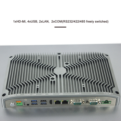 저항성 터치 스크린 팬없이 내장된 PC 21.5 &quot; 고정 헤드 디스크는 I7 패널 컴퓨터를 이끌었습니다