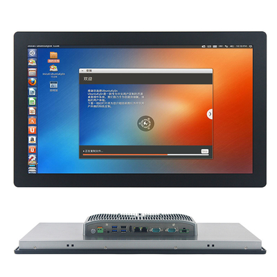팬없이 RS232 RS422 RS485로 8번째 일반정보 방수 터치 스크린 PC 산업적 I7 I5 I3