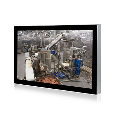 품질 24 인치 HMI 터치 스크린 패널 방수 산업적 HMI 패널 PC 4G RAM 32G SSD 공장