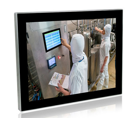 품질 IP69K 워시다운 방수 패널 PC 스테인레스 강 SUS304 터치 스크린 컴퓨터 모니터 공장