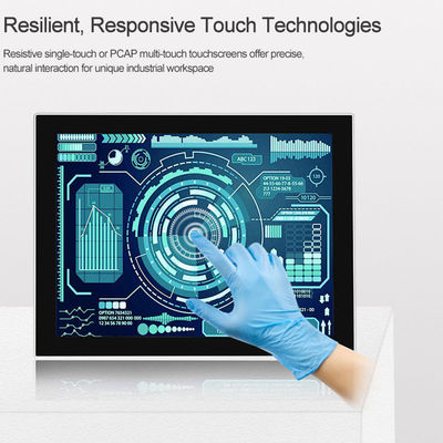 품질 부식 방지 15 " 팬없이 산업적 패널 Pc, SS304 터치 패널 컴퓨터 공장