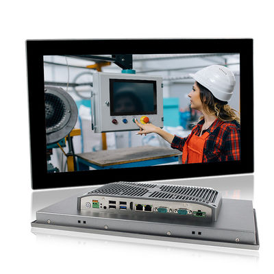 품질 15.6 인치 산업적 터치 패널 PC 공장
