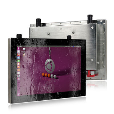 품질 NTSC P 모자 IP69K 패널 PC 12" 산업 식품 화학 물질을 위한 일광 공장